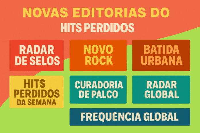 As Novas Editorias do Hits Perdios 2025
